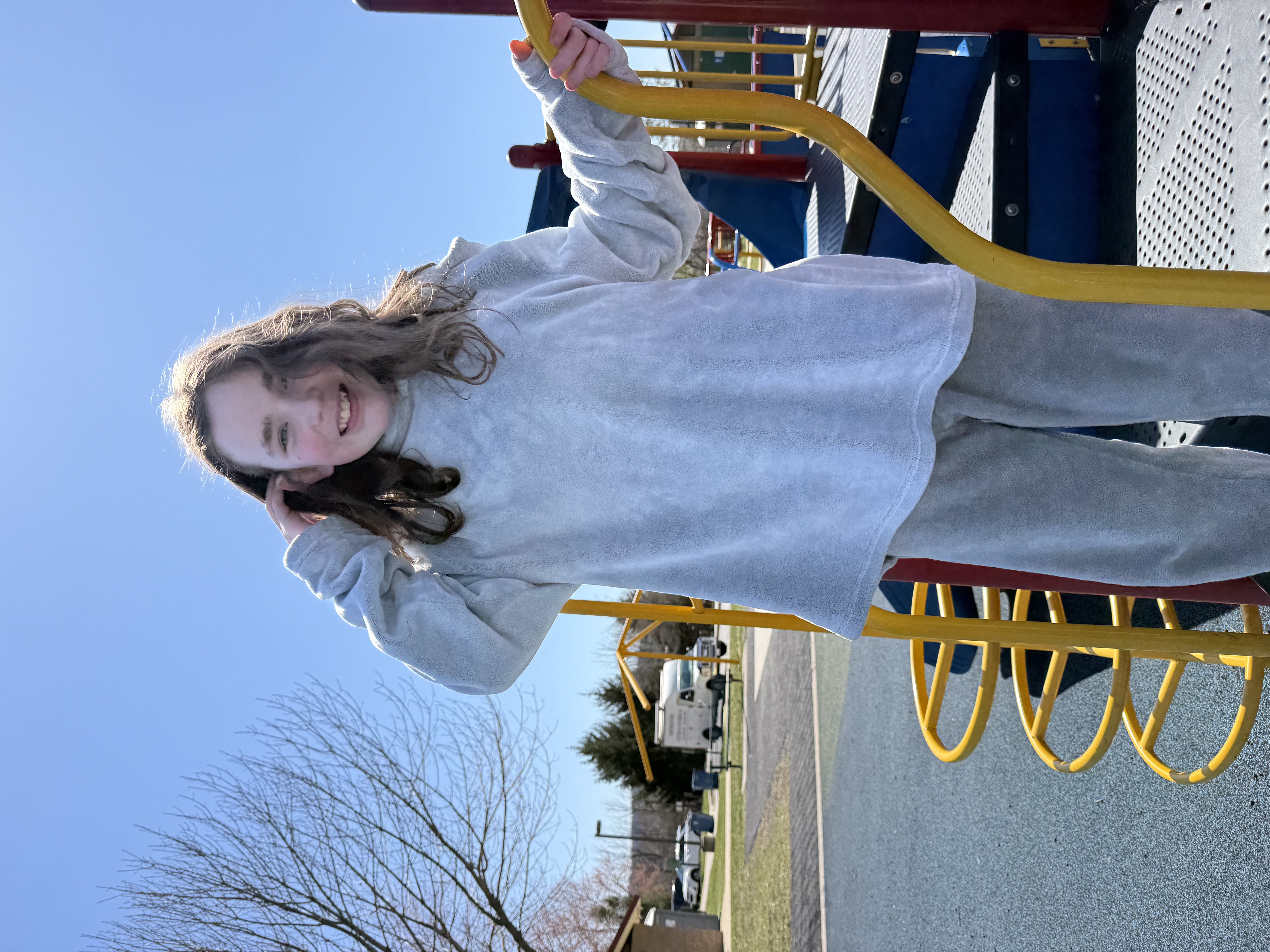 PAAL student Robert enjoying outdoor time at a community playground